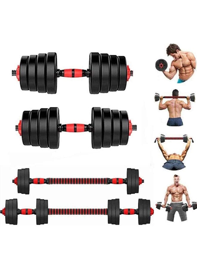 Dumbbells Set For Home Gym Work Out Training 20kg 20kg