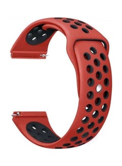 MARGOUN Replacement Band For Samsung Galaxy 4/Galaxy 4 Classic Watch Red/black  - Image 2