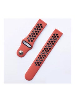 MARGOUN Replacement Band For Samsung Galaxy 4/Galaxy 4 Classic Watch Red/black  - Image 3