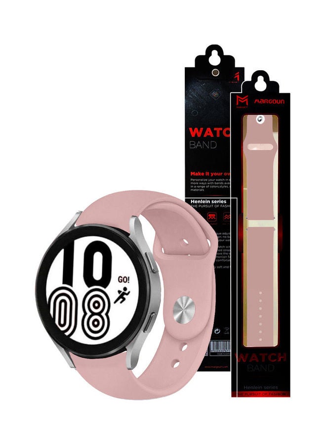 مارجون سوار بديل لساعة سامسونج جالاكسي 4/ جالاكسي 4 كلاسيك وردي فاتح - Image 2