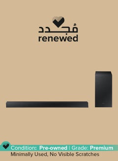 Renewed - 2.1ch Soundbar System With Wireless Subwoofer HW-A450/ZN Black