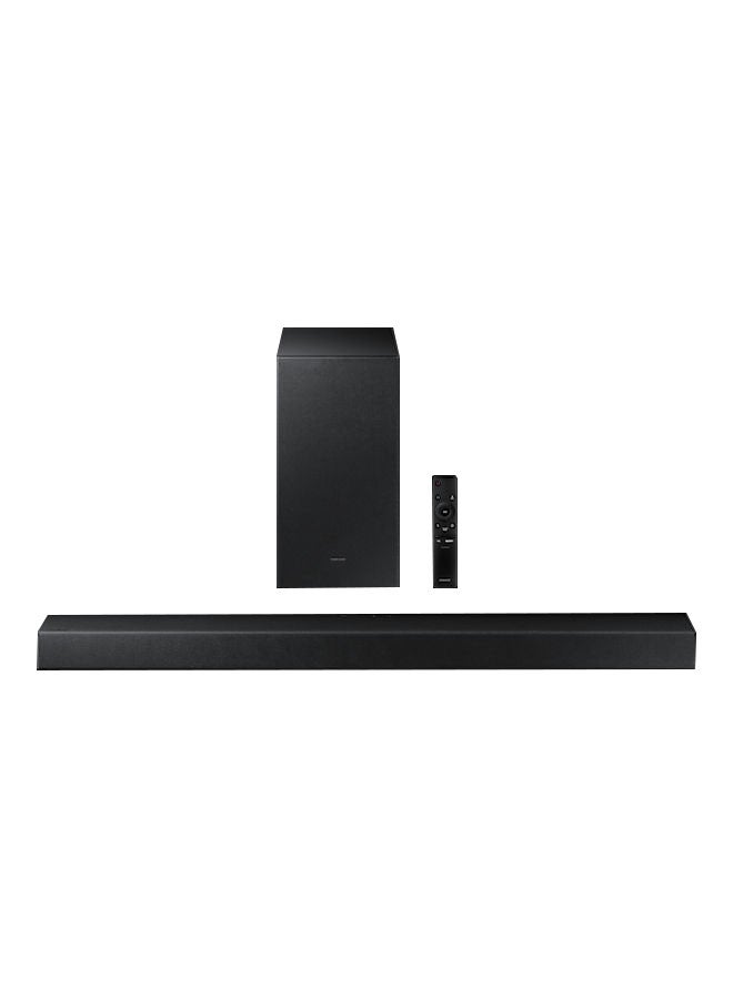 Samsung - Renewed - 2.1ch Soundbar System With Wireless Subwoofer HW-A450/ZN Black - Image 1
