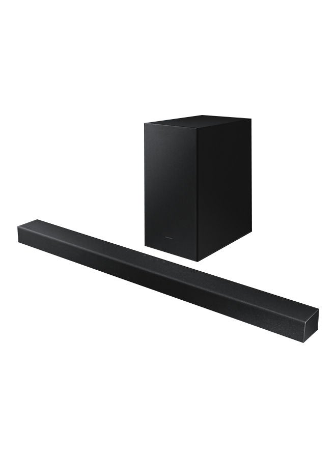 Samsung - Renewed - 2.1ch Soundbar System With Wireless Subwoofer HW-A450/ZN Black - Image 1