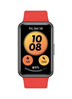 Watch fit 2021 All-Day SpO2 Monitoring1 Long Battery Life 1.64" AMOLED Display Pomelo Red