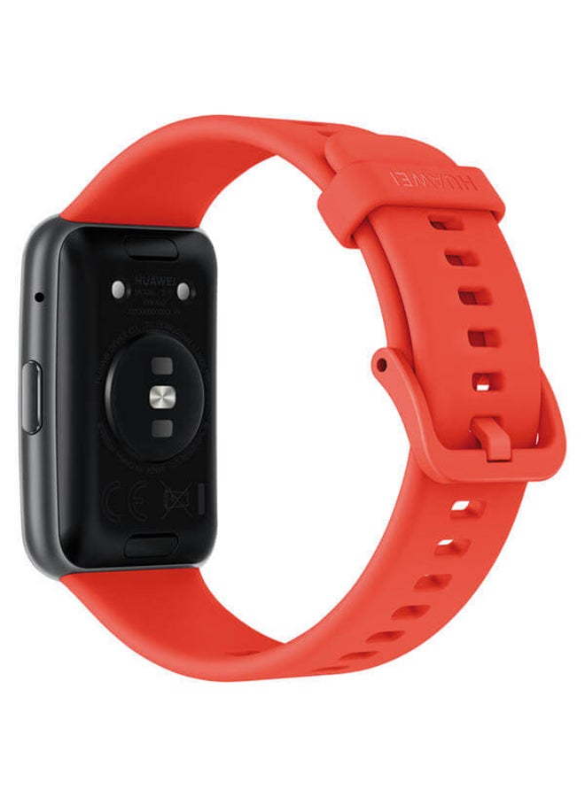 HUAWEI - Watch fit 2021 All-Day SpO2 Monitoring1 Long Battery Life 1.64" AMOLED Display Pomelo Red - Image 1
