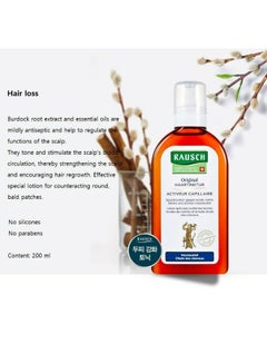 RAUSCH Original Hair Tincture For Hair Loss Clear 200ml  - Image 3