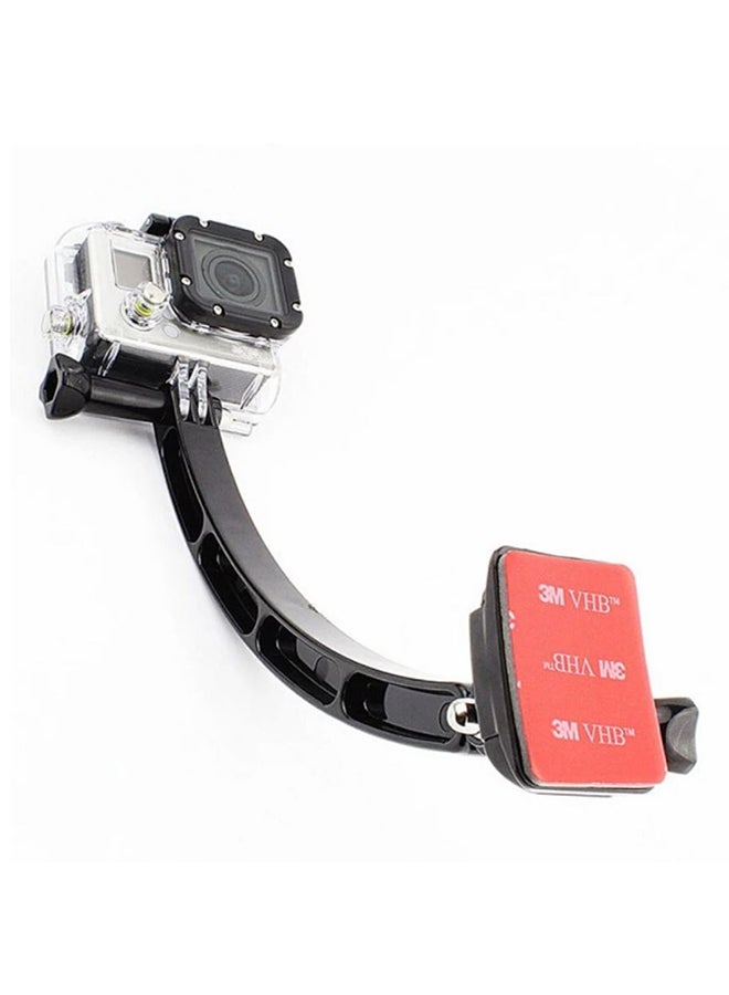 Adjustable Curved Mount With Helmet Extension Self Photo Arm Kit For GoPro Hero 3/2/1 Black  - Image 4