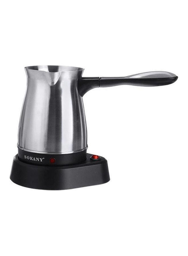 سوكاني ماكينة صنع القهوة التركية 600.0 W Sk-214 أسود/ فضي  - Image 2
