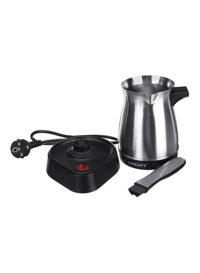 سوكاني ماكينة صنع القهوة التركية 600.0 W Sk-214 أسود/ فضي  - Image 4