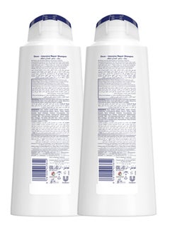 Dove Shampoo Intensive Repair Multicolour 2x400ml  - Image 2