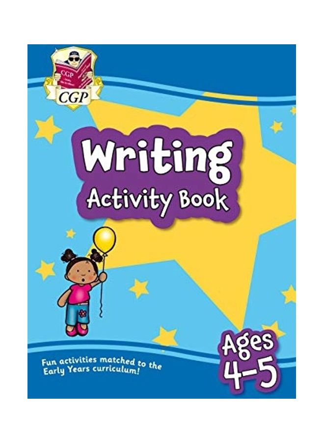 New Writing Activity Book for Ages 4-5 Paperback English by CGP Books - 43972