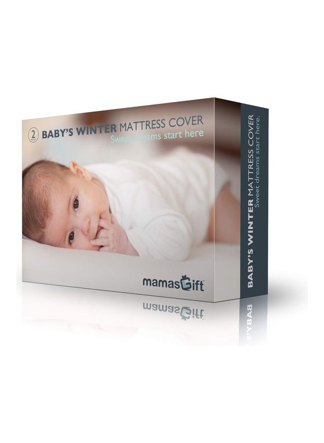 Mamas Gift 2 Fleece Bed Sheet  - Image 1
