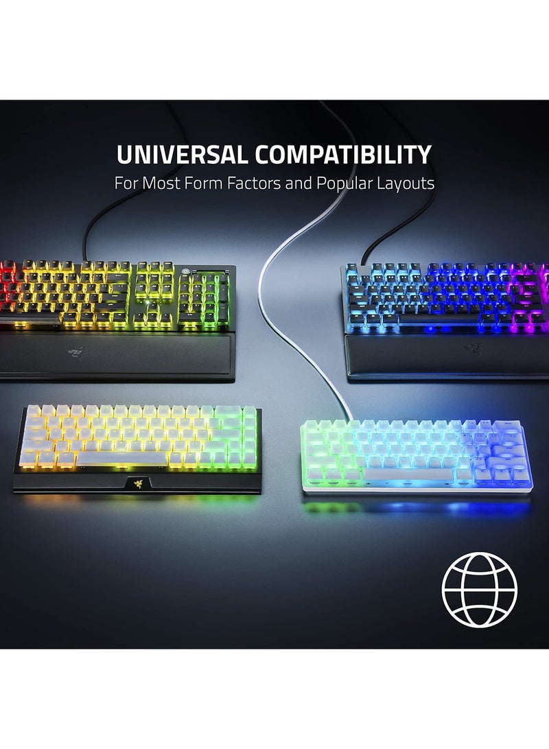RAZER Phantom Keycap Upgrade Set For Mechanical And Optical Gaming Keyboards - White  - Image 3
