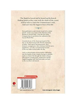 British Social Life In India paperback english - 9/1/2015 - v1634631144/N51442297A_1