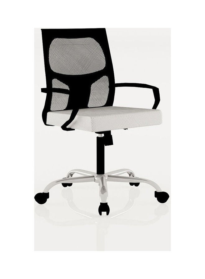 elhelow style Swivel Office Chair Black-Grey 50x110x50 cm Black-Grey 50x110x50 cmkg 