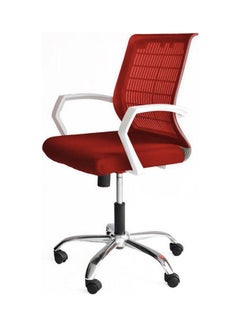 Swivel Office Chair Red 50x110x50 cm Red 50x110x50 cmkg - v1634632588/N51444310A_1