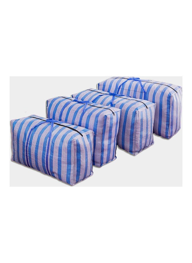 Generic 4-Piece Oversized Waterproof Storage Bag Blue 100x55x43cm  - Image 1