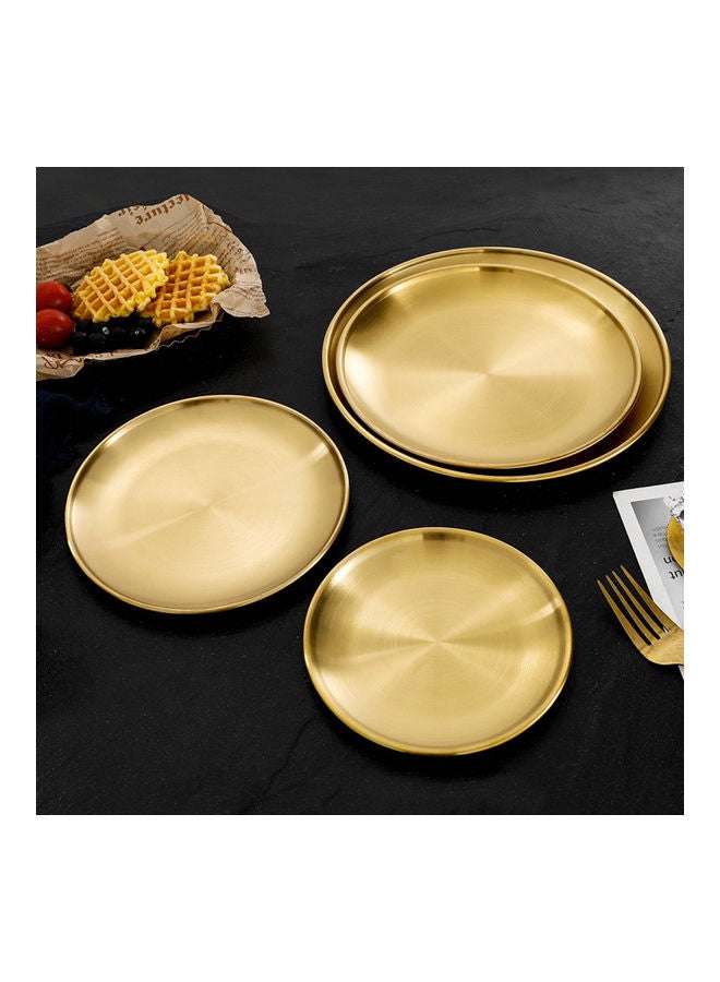 Arabest Round Sanding Tray Gold 20cm  - Image 3