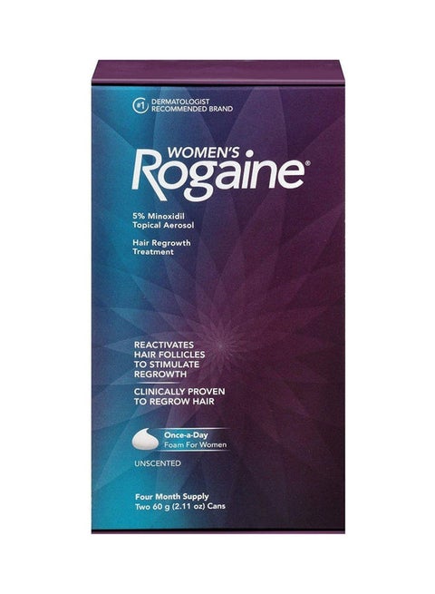 Hair Growth Treatment Foam, Two Pack Blue 60grams