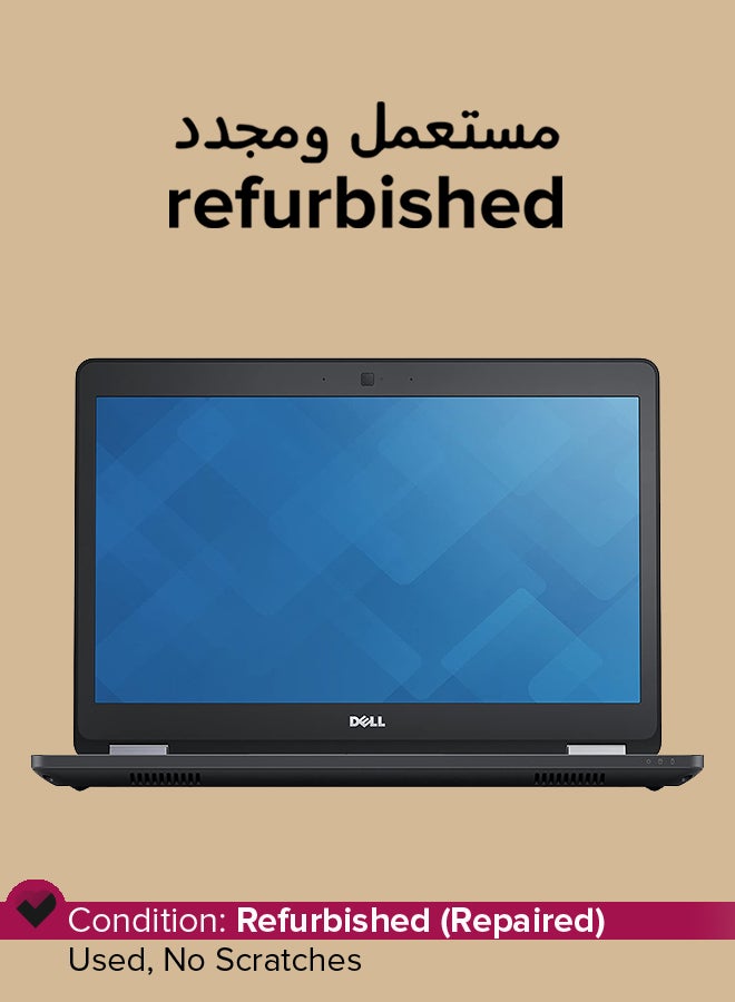 ديل - مستعمل ومجدد - لابتوب لاتيتيود E5470 (2016) بشاشة مقاس 14 بوصة ومعالج إنتل كور i5 من الجيل السادس / ذاكرة رام سعة 16 جيجابايت / محرك أقراص SSD سعة 128 جيجابايت / بطاقة رسومات إنتل بدقة فائقة الوضوح 520 سعة 1.7 جيجابايت اللغة الإنجليزية أسود - Image 1