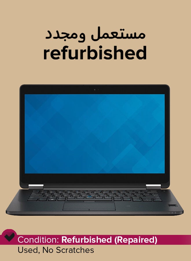 DELL - Refurbished - Latitude E7470 Laptop With 14-Inch Touchscreen Display,Intel Core i5 Processor/6th Gen/8GB RAM/256GB SSD/1.74GB Intel HD Graphics 520 English Black - Image 1