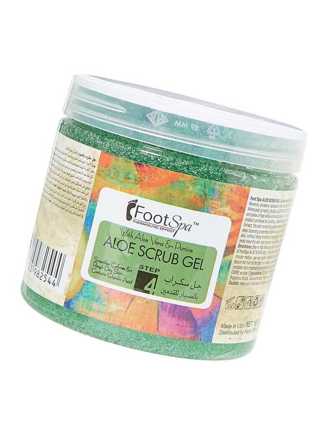 Foot Spa - Aloe Scrub Gel Green - Image 1