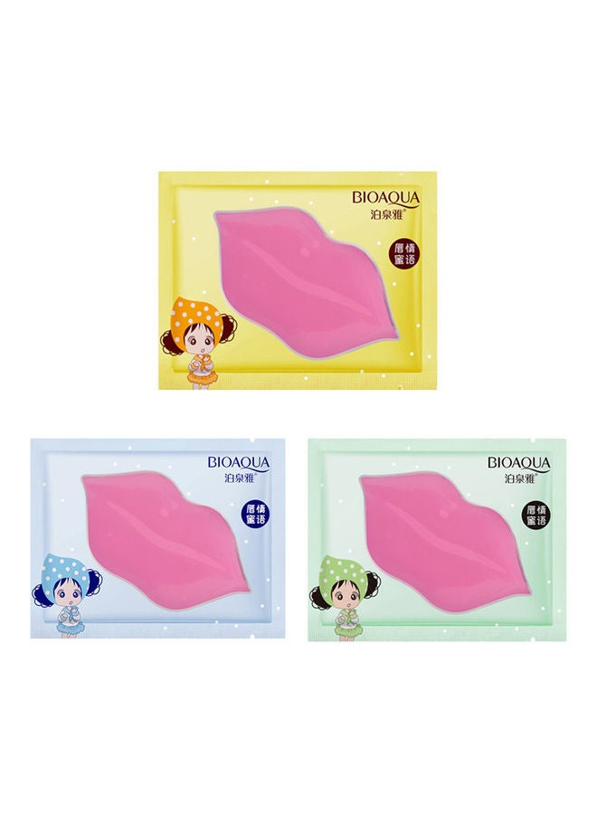 بيو أكوا مجموعة ماسك مرطب للشفاه بثلاثة أشكال مكونة من 15 قطعة 15x8جرام - Image 1