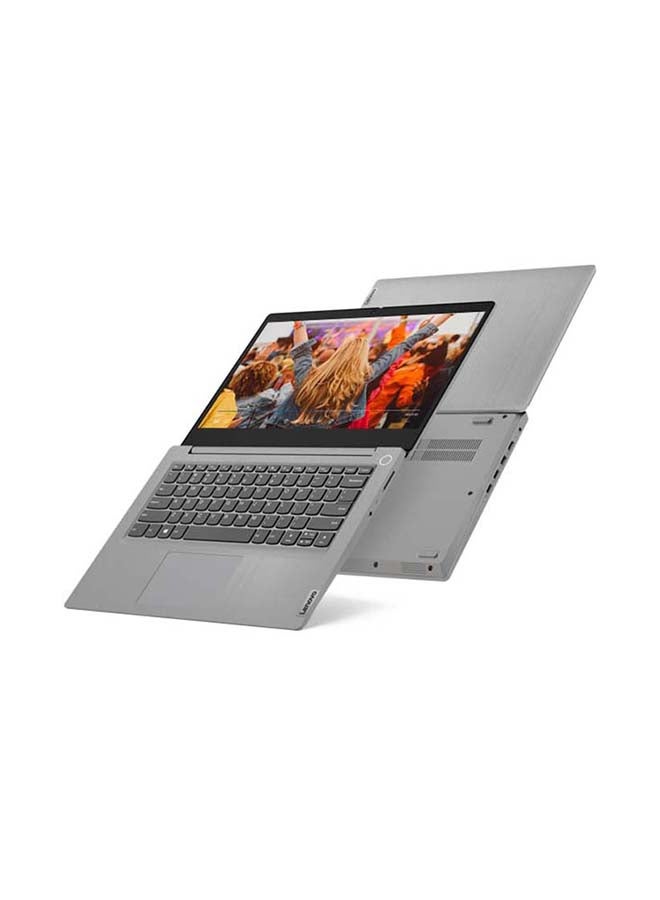 Lenovo - Ideapad 3 (Upgraded Version) Laptop With 14-Inch Full HD Display, 10th Gen Core i5 1035G1 Processer/8GB RAM/512GB SSD/Intel UHD Graphics/DOS (Without Windows) /International Version English Platinum Grey - Image 1