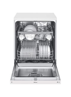 LG 14 Place 9 Programs Settings Free Standing Dishwasher 100 kW DFB512FW White  - Image 3