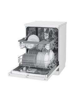 LG 14 Place 9 Programs Settings Free Standing Dishwasher 100 kW DFB512FW White  - Image 4