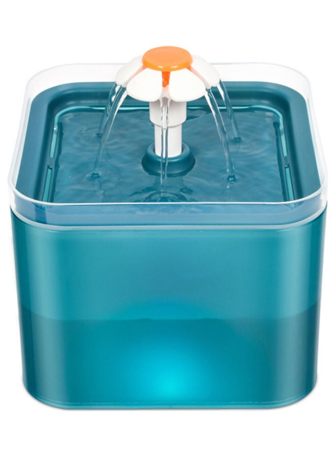 Kn Automatic Cycle Pet Water Dispenser Blue 16x16x12.6cm  - Image 1