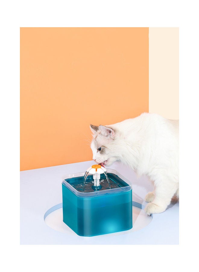Kn Automatic Cycle Pet Water Dispenser Blue 16x16x12.6cm  - Image 2