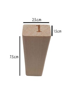 Wooden Classic Non-Toxic Environment Friendly Numeric Stacking Block Set - v1634645930/N12911412A_7