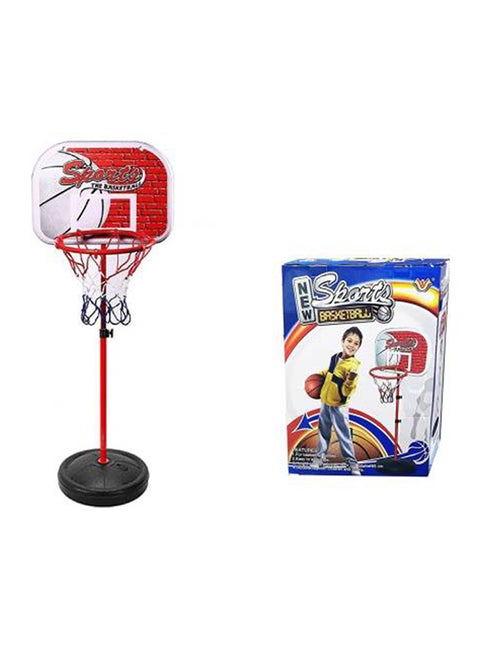 Portable Adjustable Indoor Outdoor Easy Assembled Basketball Stand With Ball