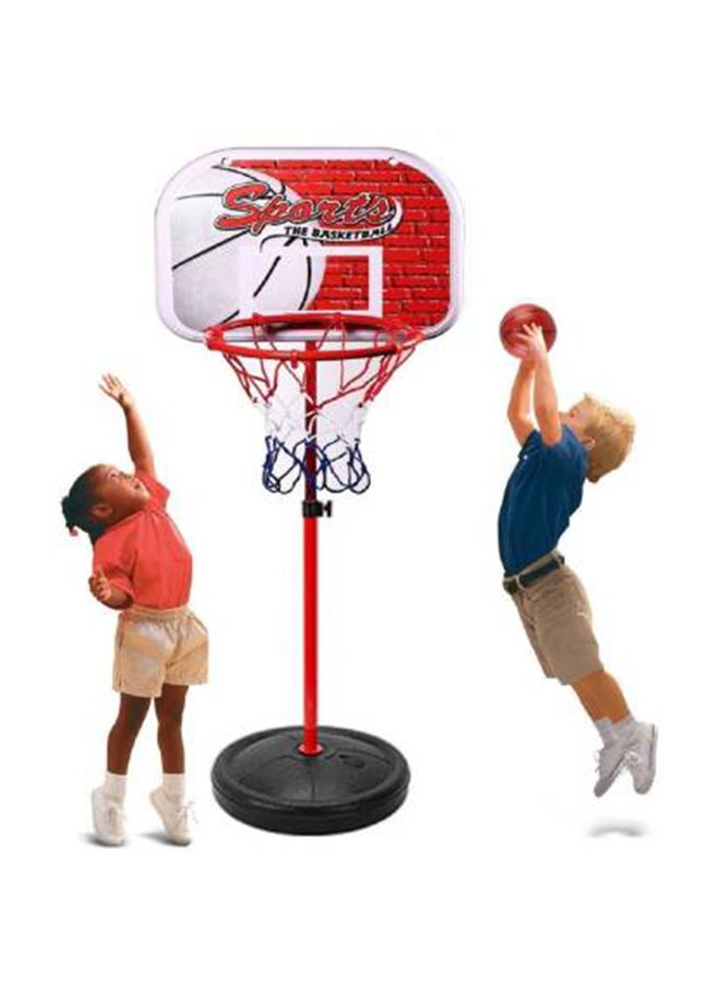 Portable Adjustable Indoor Outdoor Easy Assembled Basketball Stand With Ball