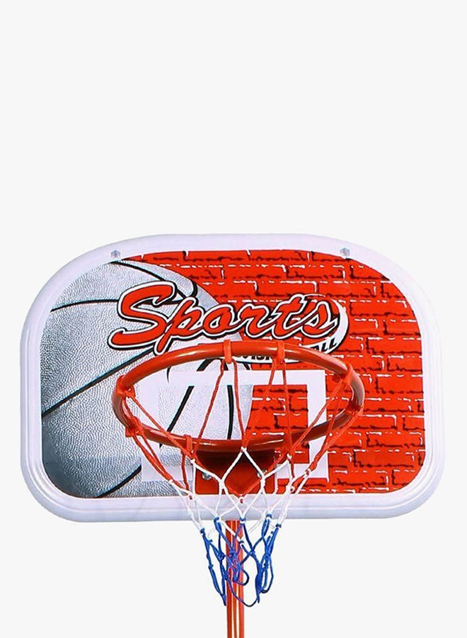 Portable Adjustable Indoor Outdoor Easy Assembled Basketball Stand With Ball