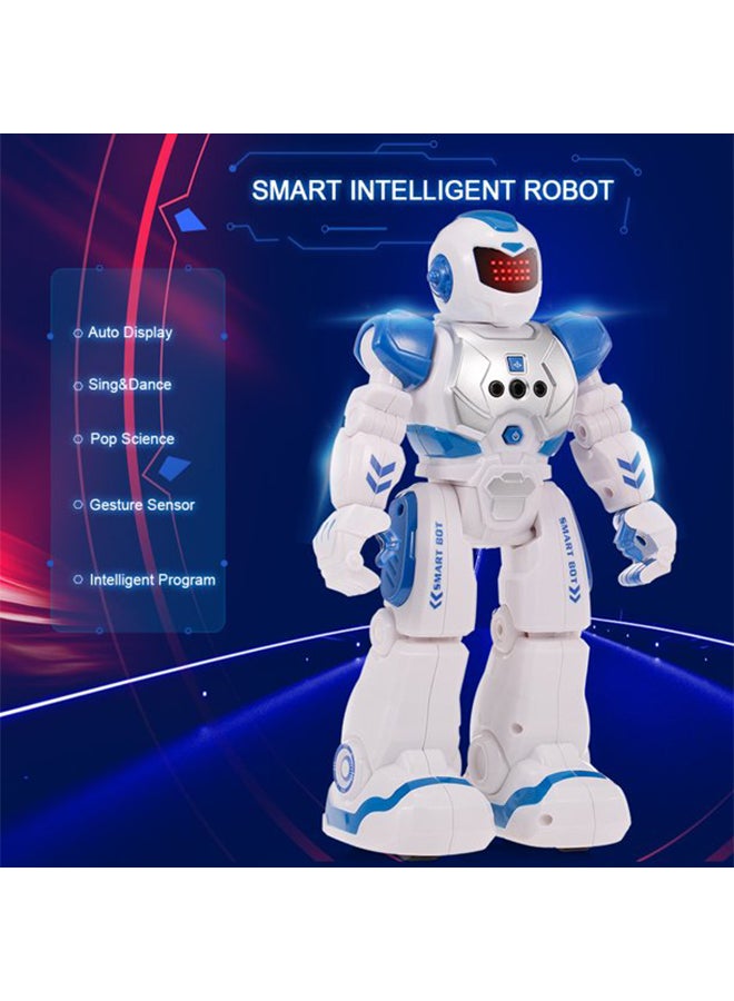 Generic - Smart Intelligent Robot Educational Rc Toy For Kids, White/Blue, 1545880336940 27x16x8.5cm - Image 1