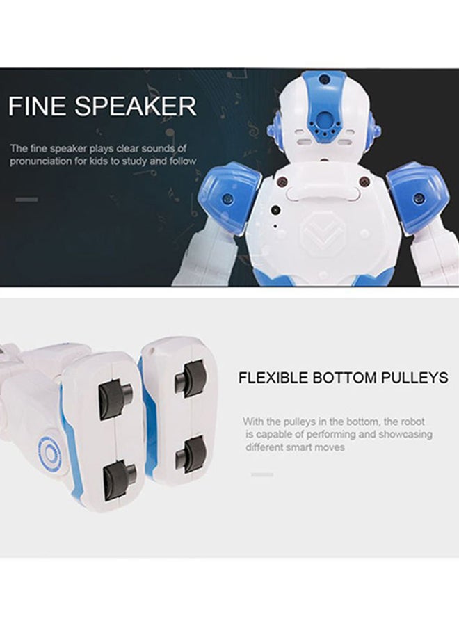 Generic - Smart Intelligent Robot Educational Rc Toy For Kids, White/Blue, 1545880336940 27x16x8.5cm - Image 1