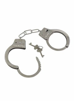 Generic Children Pretend Play Metal Toy Realistic Authentic Detailing Handcuffs With 2 Keys cmcm  - Image 2