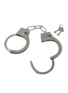 Generic Children Pretend Play Metal Toy Realistic Authentic Detailing Handcuffs With 2 Keys cmcm  - Image 3