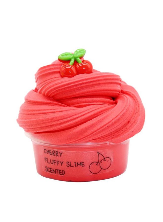 MissTiara 4-Piece Fluffy Slime Stress Relieving Safe Non-Toxic Fruits Clay Toy Set  - Image 2