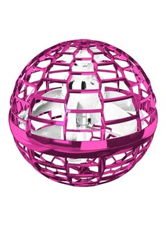 Generic Lightweight Rechargeable And Portable Flynova Pro Coolest Flying Ball For Kids, Pink 10.4x10.2x10.2cm  - Image 1