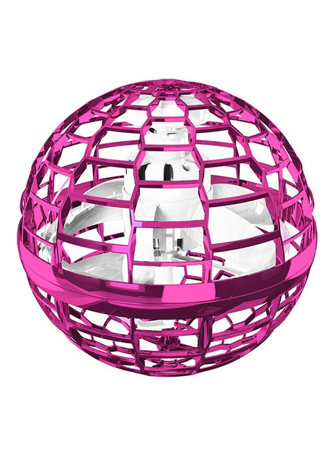 Generic Lightweight Rechargeable And Portable Flynova Pro Coolest Flying Ball For Kids, Pink 10.4x10.2x10.2cm  - Image 1
