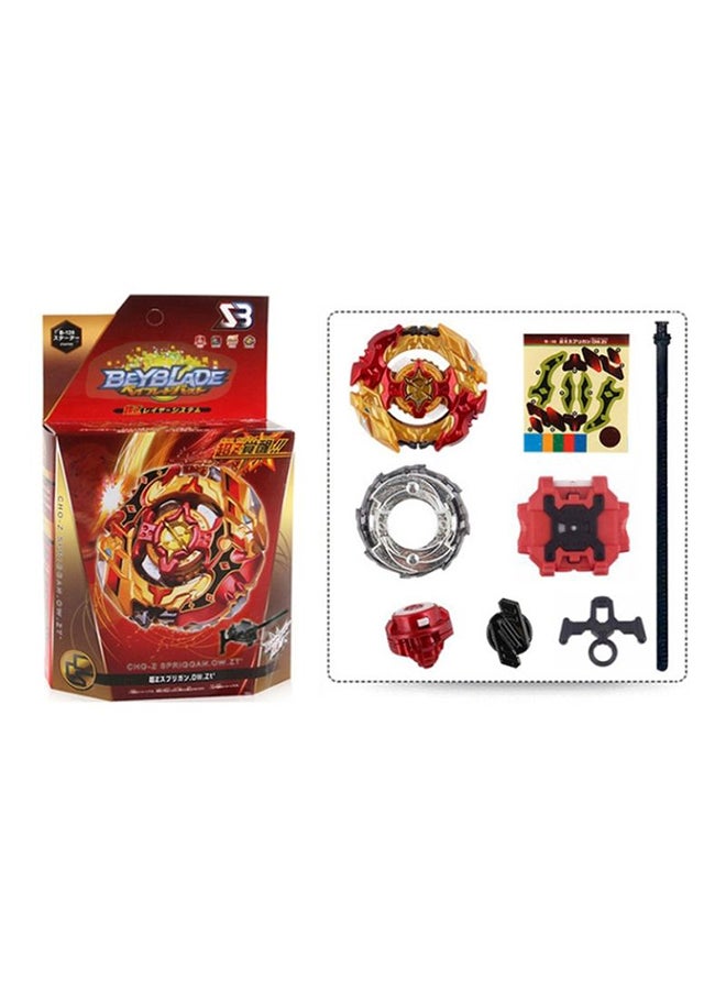 Generic - Beyblades Metal Fusion Top Beyblade Burst 4D Master Bayblade Bey Blade With Launcher Beyblade Toys For Children Boy 17.5x16.8x6.2cm - Image 1