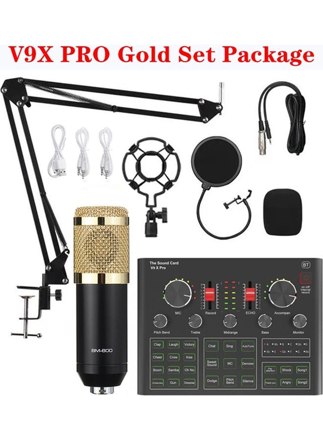 Arabest - Studio Recording Professional Sound Card Microphone Set PSM-Mic07 Muticolour - Image 1
