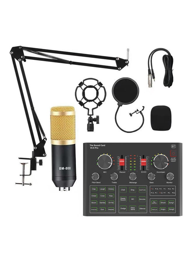 Arabest - Studio Recording Professional Sound Card Microphone Set PSM-Mic07 Muticolour - Image 1