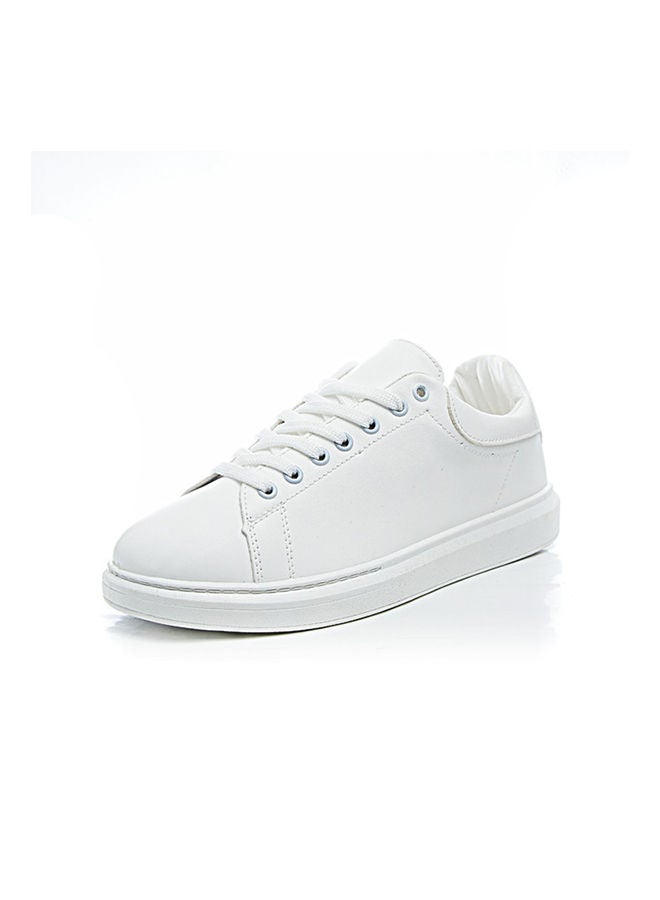 Desert Basic Laceup Sneakers White - Image 1