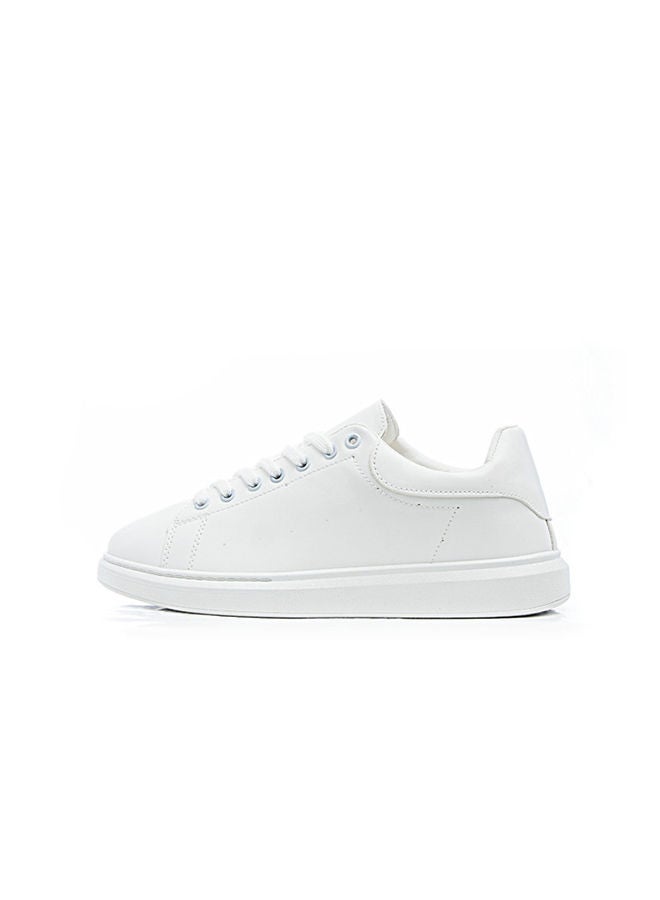 Desert Basic Laceup Sneakers White - Image 2
