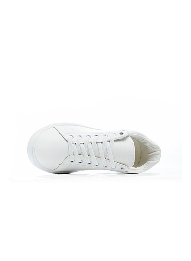 Desert Basic Laceup Sneakers White - Image 3