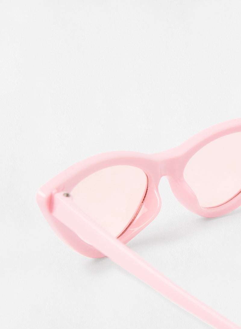 Reserved Girls' Diamante Cat Eye Sunglasses - Image 2